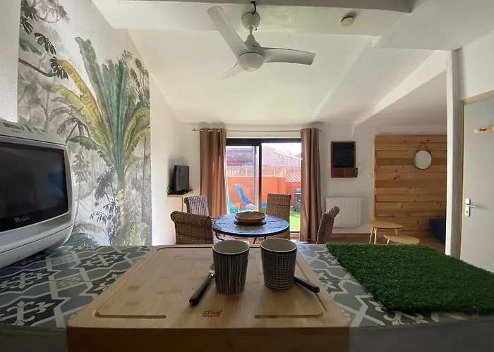 Joli T2 Avec Grande Terrasse Centre Appartement Perpignan